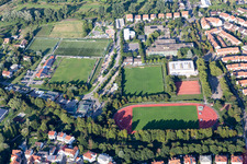 Speyer dans le département Rhénanie-Palatinat, Allemagne hors des airs