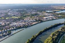 Speyer dans le département Rhénanie-Palatinat, Allemagne vue du ciel