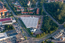Vue aérienne de Bauhaus à Speyer dans le département Rhénanie-Palatinat, Allemagne