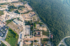 Photographie aérienne de Site de l'ancienne caserne américaine SULLIVAN à Käfertaler Wald à le quartier Käfertal in Mannheim dans le département Bade-Wurtemberg, Allemagne
