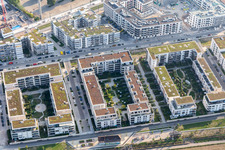 Photographie aérienne de Quartier Bahnstadt in Heidelberg dans le département Bade-Wurtemberg, Allemagne