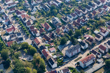Photographie aérienne de Règlement à Kandel dans le département Rhénanie-Palatinat, Allemagne