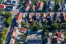 Vue d'oiseau de Règlement à Kandel dans le département Rhénanie-Palatinat, Allemagne