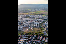 Vue aérienne de Quartier Kalbach-Riedberg in Frankfurt am Main dans le département Hesse, Allemagne