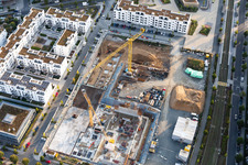 Photographie aérienne de Quartier Kalbach-Riedberg in Frankfurt am Main dans le département Hesse, Allemagne