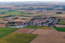 Vue aérienne de Quartier Burg-Gräfenrode in Karben dans le département Hesse, Allemagne