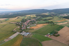 Drachenbronn-Birlenbach dans le département Bas Rhin, France vue d'en haut