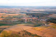 Engwiller dans le département Bas Rhin, France vue d'en haut