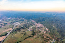 Enregistrement par drone de Ernolsheim-lès-Saverne dans le département Bas Rhin, France