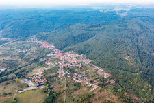 Image drone de Ernolsheim-lès-Saverne dans le département Bas Rhin, France
