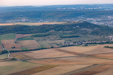 Vue aérienne de Bainville-sur-Madon dans le département Meurthe et Moselle, France