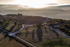 Aéroport Pont-Saint-Vincent à Pont-Saint-Vincent dans le département Meurthe et Moselle, France vue du ciel