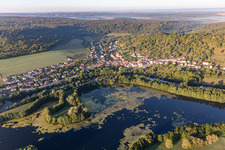 Vue aérienne de Sexey-aux-Forges dans le département Meurthe et Moselle, France