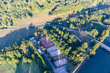 Vue aérienne de Centre de loisirs de La Vannerie à Sexey-aux-Forges dans le département Meurthe et Moselle, France