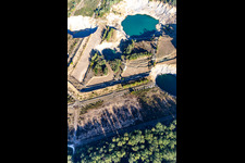 Photographie aérienne de Exploitation minière à ciel ouvert à Lenoncourt dans le département Meurthe et Moselle, France