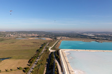 Image drone de Marais salants à Rosières-aux-Salines dans le département Meurthe et Moselle, France