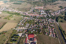 Photographie aérienne de Bainville-sur-Madon dans le département Meurthe et Moselle, France