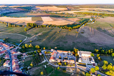Vue oblique de Château de Montbras à Montbras dans le département Meuse, France