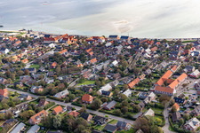 Fanø dans le département Syddanmark, Danemark depuis l'avion