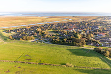 Enregistrement par drone de Fanø dans le département Syddanmark, Danemark