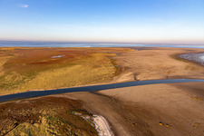 Fanø dans le département Syddanmark, Danemark vue d'en haut