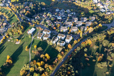 Vue aérienne de Leonberger Heide / Terrain de golf à Leonberg dans le département Bade-Wurtemberg, Allemagne