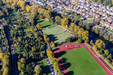 Vue aérienne de FV 09 Nürtingen eV à Nürtingen dans le département Bade-Wurtemberg, Allemagne