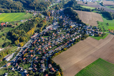 Vue aérienne de Quartier Zizenhausen in Stockach dans le département Bade-Wurtemberg, Allemagne
