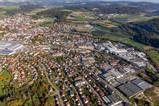Stockach dans le département Bade-Wurtemberg, Allemagne d'en haut