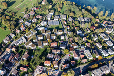 Vue aérienne de SEESIDE Quarter-Allmannsdorf à le quartier Allmannsdorf in Konstanz dans le département Bade-Wurtemberg, Allemagne