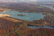 Photographie aérienne de Hagenbach dans le département Rhénanie-Palatinat, Allemagne