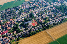 Rohrbach dans le département Rhénanie-Palatinat, Allemagne vue d'en haut