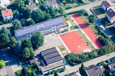 Rohrbach dans le département Rhénanie-Palatinat, Allemagne depuis l'avion