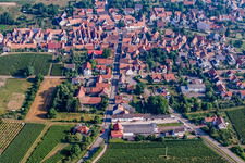 Enregistrement par drone de Impflingen dans le département Rhénanie-Palatinat, Allemagne