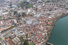 Photographie aérienne de Bad Säckingen dans le département Bade-Wurtemberg, Allemagne
