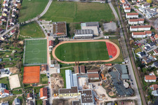 Vue aérienne de Textiles de sécurité mondiaux à Maulburg dans le département Bade-Wurtemberg, Allemagne