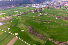 Vue aérienne de Golf Club Gröbernhof eV à Zell am Harmersbach dans le département Bade-Wurtemberg, Allemagne