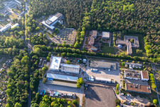 Vue oblique de Campus Est du KIT à le quartier Rintheim in Karlsruhe dans le département Bade-Wurtemberg, Allemagne
