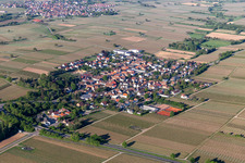 Photographie aérienne de Walsheim dans le département Rhénanie-Palatinat, Allemagne