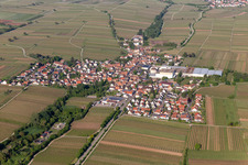 Photographie aérienne de Böchingen dans le département Rhénanie-Palatinat, Allemagne