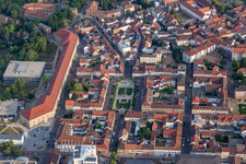 Vue aérienne de Campus universitaire FTSK à Germersheim dans le département Rhénanie-Palatinat, Allemagne