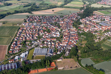 Kuhardt dans le département Rhénanie-Palatinat, Allemagne hors des airs