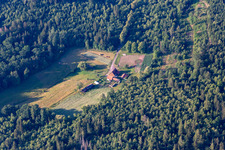 Wingen dans le département Bas Rhin, France hors des airs
