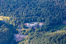 Vue aérienne de Clinique Celenus Park à Bad Bergzabern dans le département Rhénanie-Palatinat, Allemagne