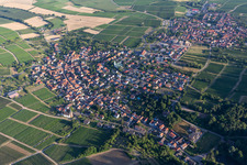 Oberotterbach dans le département Rhénanie-Palatinat, Allemagne d'en haut