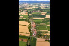 Vollmersweiler dans le département Rhénanie-Palatinat, Allemagne vue d'en haut