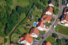 Eußerthal dans le département Rhénanie-Palatinat, Allemagne vue d'en haut