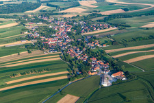 Wintzenbach dans le département Bas Rhin, France d'en haut