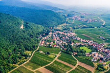 Photographie aérienne de Frankweiler dans le département Rhénanie-Palatinat, Allemagne