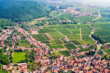 Frankweiler dans le département Rhénanie-Palatinat, Allemagne hors des airs